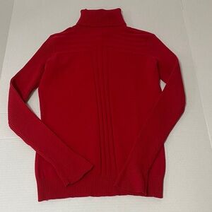 Women's Red Turtleneck Sweater, International Concepts, Medium